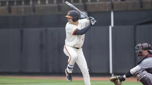 Image Taken at the Oklahoma State Cowboys vs Missouri State Bears Baseball Game, Tuesday, March 12, 2019, Allie P. Reynolds Stadium, Stillwater, OK. Bruce Waterfield/OSU Athletics