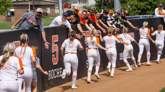 Softball Celebration w/ Fans