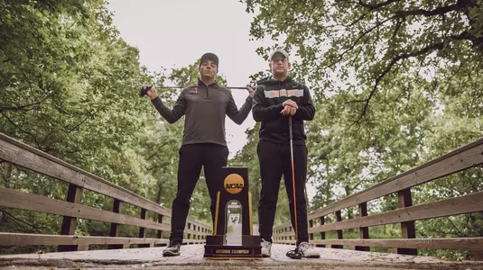 Image Taken At Karsten Creek Golf Club, Oklahoma State University, Thursday, May 9, 2019. Courtney Bay/OSU Athletics