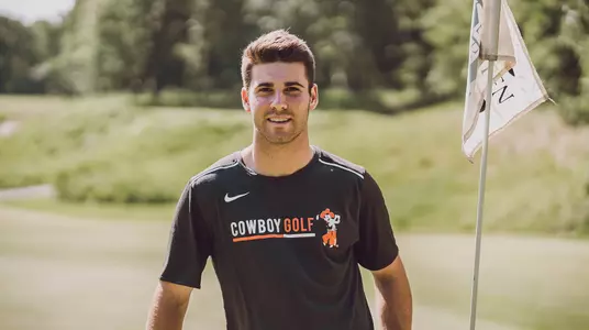 Image Taken At Karsten Creek Golf Club, Oklahoma State University, Thursday, May 9, 2019. Courtney Bay/OSU Athletics