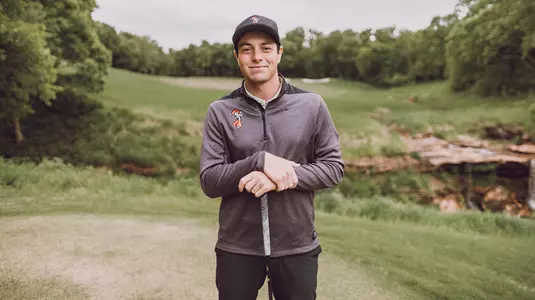 Image Taken At Karsten Creek Golf Club, Oklahoma State University, Thursday, May 9, 2019. Courtney Bay/OSU Athletics