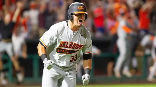 Boone HR celebration vs. Nebraska