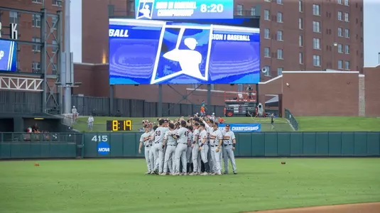 Image Taken at the 2019 NCAA Oklahoma City Baseball Regional, Oklahoma State Cowboys vs Nebraska Cornhuskers, Saturday, June 1, 2019, Chickasaw Bricktown Ballpark, Oklahoma City, OK. Bruce Waterfield/OSU Athletics