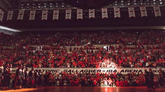 Oklahoma State Cowboys vs Iowa Hawkeyes Wrestling Dual, Sunday, February 24, 2019, Gallagher-Iba Arena, Stillwater, OK. Courtney Bay/OSU Athletics