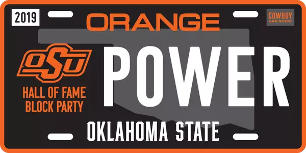 Cowboy Carshow Plate 2019