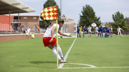 Jones corner kick vs. Saint Louis