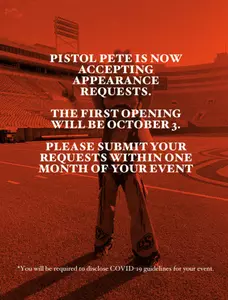 Pistol Pete flyer