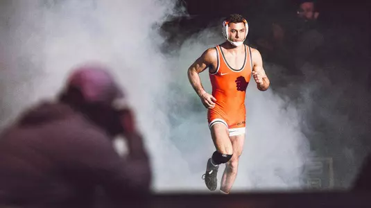 Big 12 Wrestling Championship, Day 2, Session 2, Sunday, March 8, 2020, BOK Center, Tulsa, OK. Bruce Waterfield/OSU Athletics