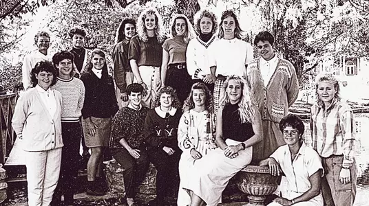 1990 WCWS Team Photo