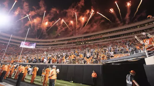 Boone Pickens Stadium Fireworks