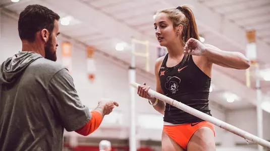 Adamopoulou Pole Vault at Razorback Invite