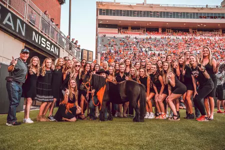 Team Picture on Football Field