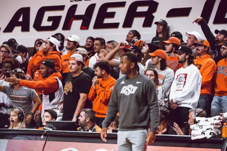 Mike Boynton and new student section