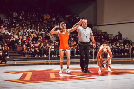 Trevor Mastrogiovanni Victory at Minnesota