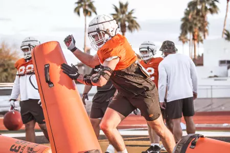 Brock Martin Fiesta Bowl Practice