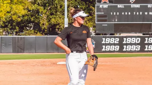 Tatum Sparks Third Base Fall Practice