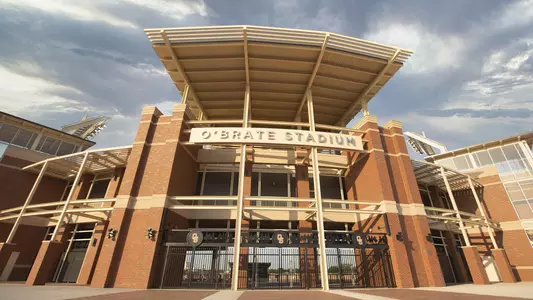 O'Brate Stadium - front entrance