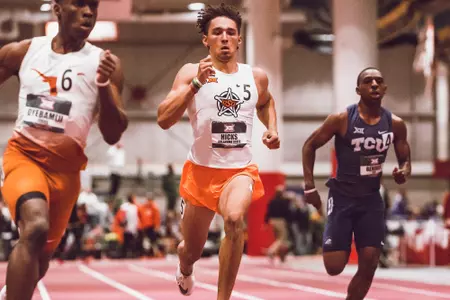 Ashton Hicks at Big 12 Indoors 2020