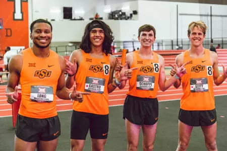 Cowboy DMR at Big 12 Indoors
