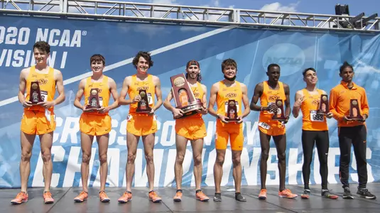 2021 NCAA Cross Country National Championship, Monday, March 15, 2021, Oklahoma State University Cross Country Course, Stillwater, OK. Bruce Waterfield/OSU Athletics