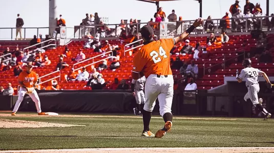 Encarnacion-Strand third base vs. GCU
