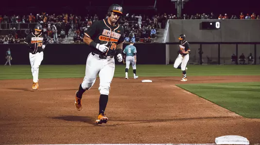 Circling bases after McCusker HR vs. UNCW