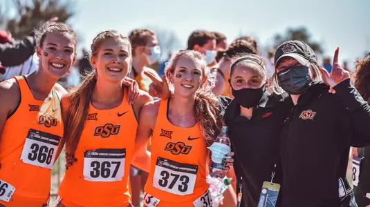 Cowgirls at NCAA XC