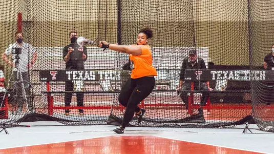 Bradford at 2021 Big 12 Indoors