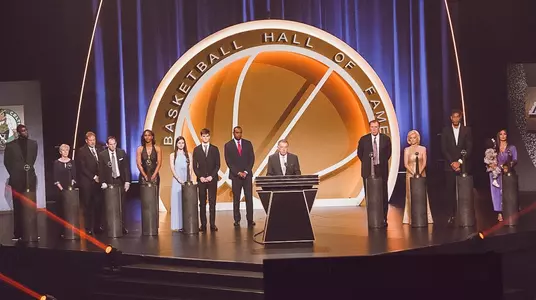 Naismith Hall of Fame Ceremony Eddie Sutton