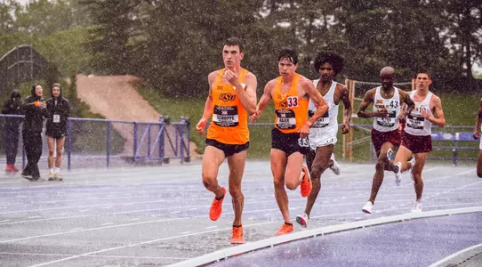 Schoppe at 2021 Big 12 Outdoors