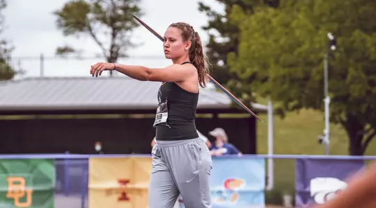 Meiner at 2021 Big 12 Outdoors