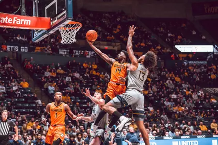 Bryce Williams Drives For Layup
