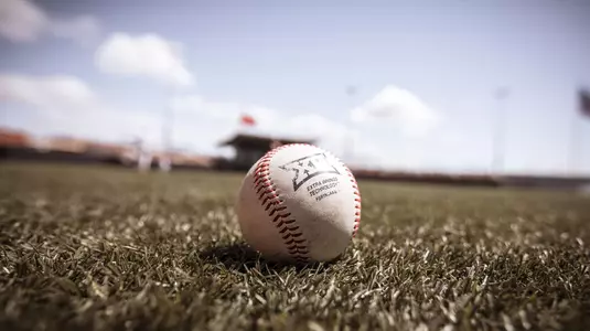 Baseball on field at O'Brate