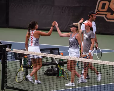 Cowgirl Tennis Practice