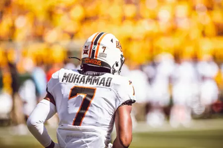 Image Taken at the Oklahoma State Cowboys vs Baylor Bears, Saturday, October 1, 2022, Waco, TX. Caulen Spencer/OSU Athletics