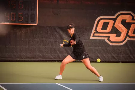 Image taken at ITA Regional, Sunday, October 16, 2022, Stillwater, OK Abby/OSU Athletics