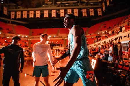 Image Taken at the Oklahoma State Cowboys vs Southern Illinois Salukis Basketball Game, Thursday, November 10, 2022, Gallagher-Iba Arena, Stillwater, OK. Mary Elizabeth/OSU Athletics