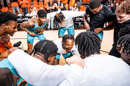 Image Taken at the Oklahoma State Cowboys vs Southern Illinois Salukis Basketball Game, Thursday, November 10, 2022, Gallagher-Iba Arena, Stillwater, OK. Mary Elizabeth/OSU Athletics