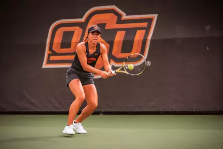 Image taken at ITA Regional, Sunday, October 16, 2022, Stillwater, OK Abby/OSU Athletics