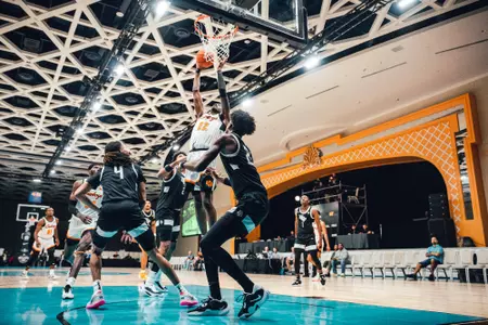 Image Taken at the Oklahoma State Cowboys vs UCF Knights at the Baha Mar Hoops Tournament, Friday, November 18, 2022, Grand Hyatt Baha Mar, Nassau, Bahamas. Mary Elizabeth/OSU Athletics
