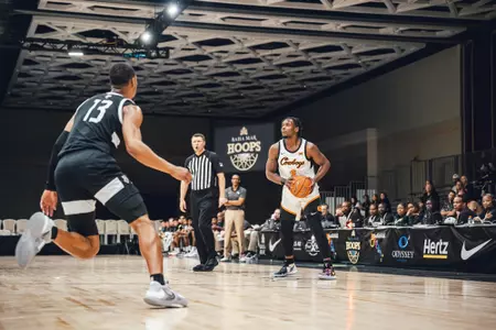 Image Taken at the Oklahoma State Cowboys vs UCF Knights at the Baha Mar Hoops Tournament, Friday, November 18, 2022, Grand Hyatt Baha Mar, Nassau, Bahamas. Mary Elizabeth/OSU Athletics