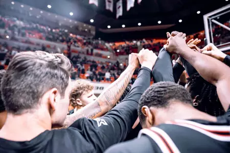 Image Taken at the Oklahoma State Cowboys vs Tulsa Golden Hurricanes Basketball Game, Friday, November 25, 2022, Gallagher-Iba Arena, Stillwater, OK. Mary Elizabeth/OSU Athletics