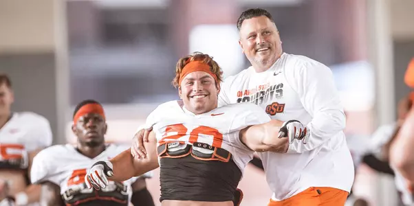 Gary Calgacno with Malcolm Rodriguez