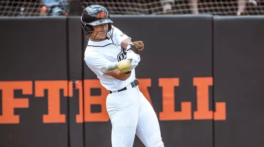2021 NCAA Softball Championship Stillwater Regional, Oklahoma State Cowgirls vs Campbell Camels, Friday, May 21, 2021, Cowgirl Softball Complex, Stillwater, OK. Bruce Waterfield/OSU Athletics