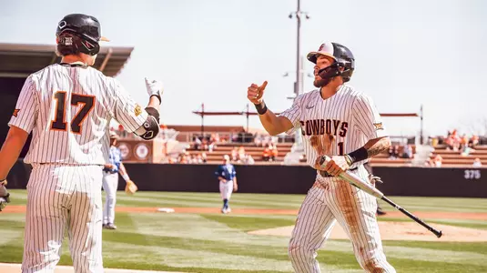 High five Thompson and Morrill vs. Seton Hall