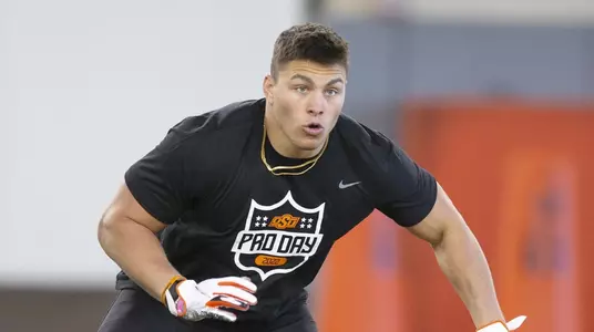 Malcolm Rodriguez 2022 Pro Day