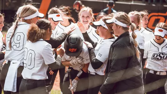 Cowgirls Huddle vs Texas Tech 2022