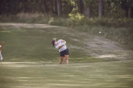 Image Taken at the 2022 NCAA Women's Golf Stillwater Regional, Sunday, May 8, 2022, Karsten Creek Golf Club, Stillwater, OK. Bruce Waterfield/OSU Athletics