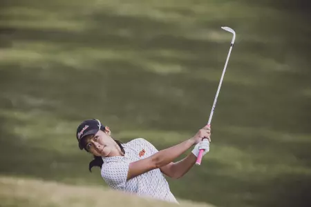 Image Taken at the 2022 NCAA Women's Golf Stillwater Regional, Sunday, May 8, 2022, Karsten Creek Golf Club, Stillwater, OK. Bruce Waterfield/OSU Athletics