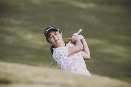 Image Taken at the 2022 NCAA Women's Golf Stillwater Regional, Sunday, May 8, 2022, Karsten Creek Golf Club, Stillwater, OK. Bruce Waterfield/OSU Athletics